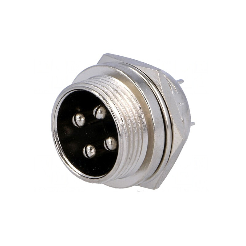 Soclu Microfon Montare Panou 4 PIN | Electronic-mag.ro | Componente Electronice Soclu Microfon Montare Panou 4 PIN | Electronic-mag.ro | Componente Electronice