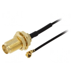 Cablu adaptor IPX la SMA mamă 500mm | Electronic-mag.ro | Componente Electronice