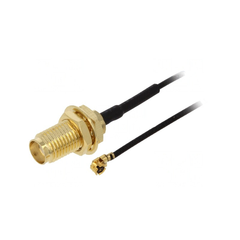 Cablu adaptor IPX la SMA mamă 500mm | Electronic-mag.ro | Componente Electronice