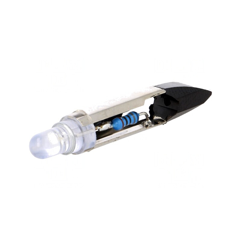Lampă LED albastră 12V T6,8 | Electronic-mag.ro | Componente Electronice