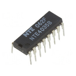 Registru de Deplasare Digital 4bit CMOS THT DIP16 | Electronic-mag.ro | Componente Electronice