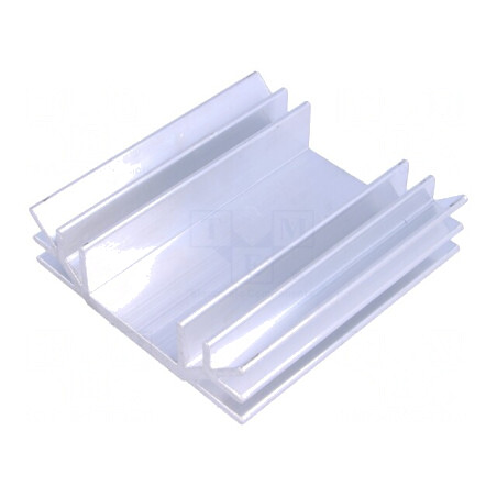 Radiator Aluminiu Extrudat 75mm x 70mm x 19mm | Electronic-mag.ro | Componente Electronice