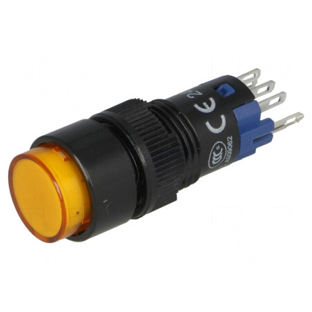 Comutator apăsare 2 poziții SPDT 0,5A 250V ON-ON | Electronic-mag.ro | Componente Electronice