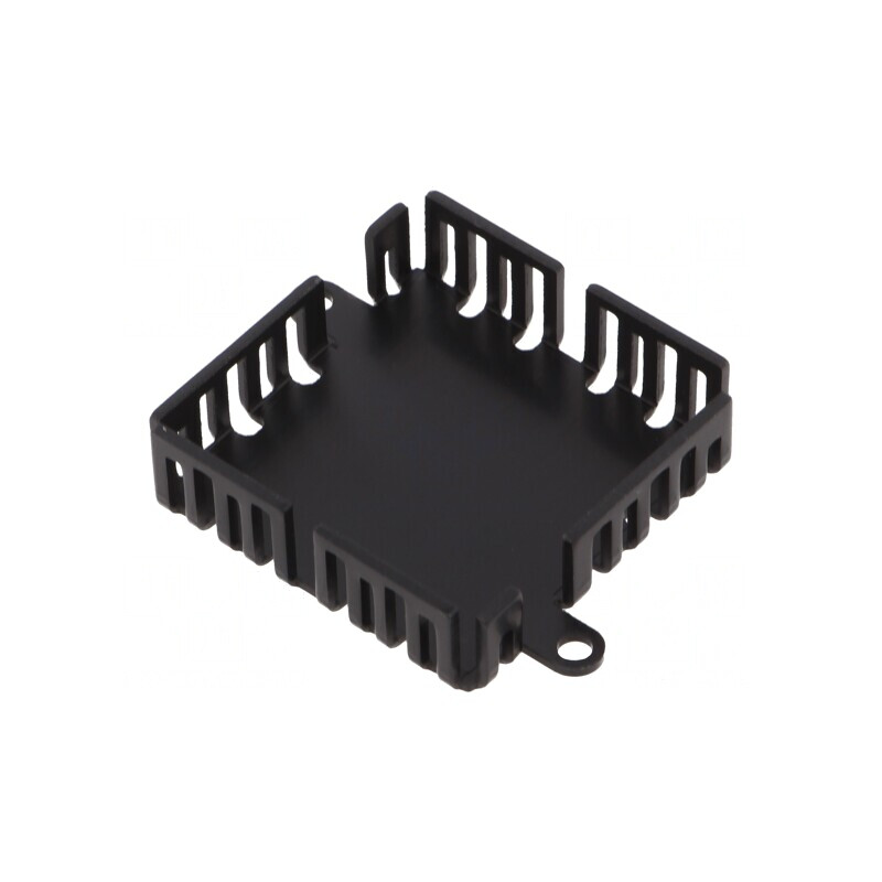Radiator Extrudat TO220 Negru 44x44x1.5mm 13°C/W | Electronic-mag.ro | Componente Electronice