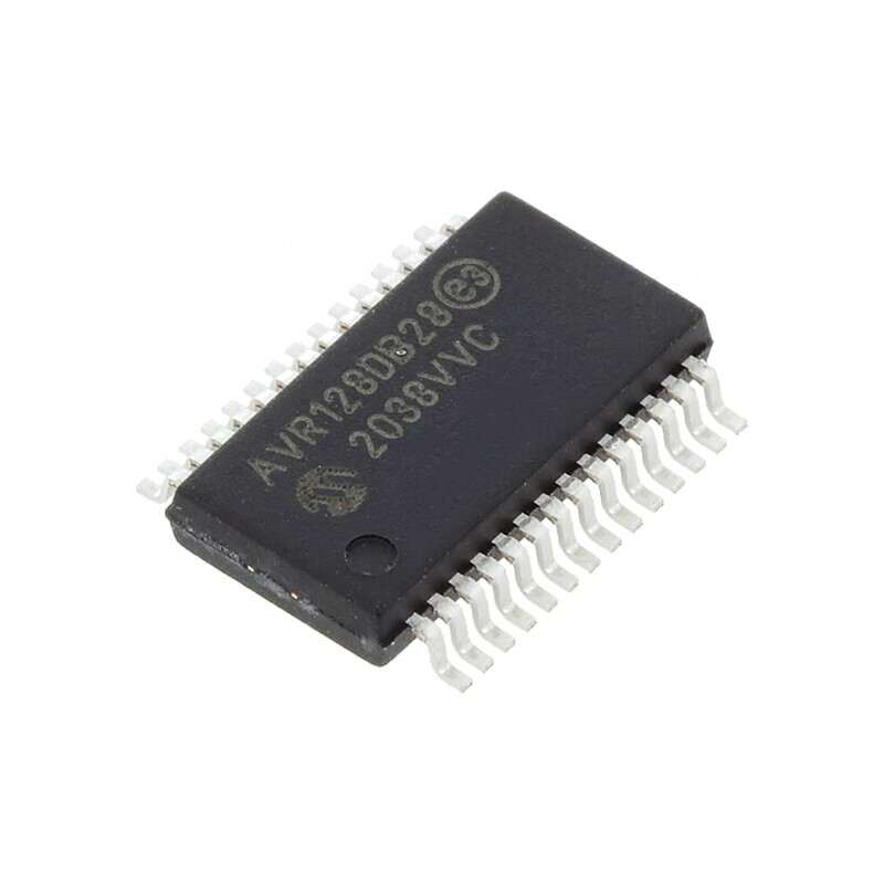 Microcontroler AVR SSOP28 1,8-5,5VDC AVR128 AVR-DA | Electronic-mag.ro | Componente Electronice
