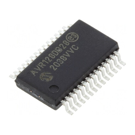 Microcontroler AVR SSOP28 1,8-5,5VDC AVR128 AVR-DA | Electronic-mag.ro | Componente Electronice