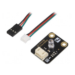 Modul LED Gravity 3,3-5VDC Roșu | Electronic-mag.ro | Componente Electronice