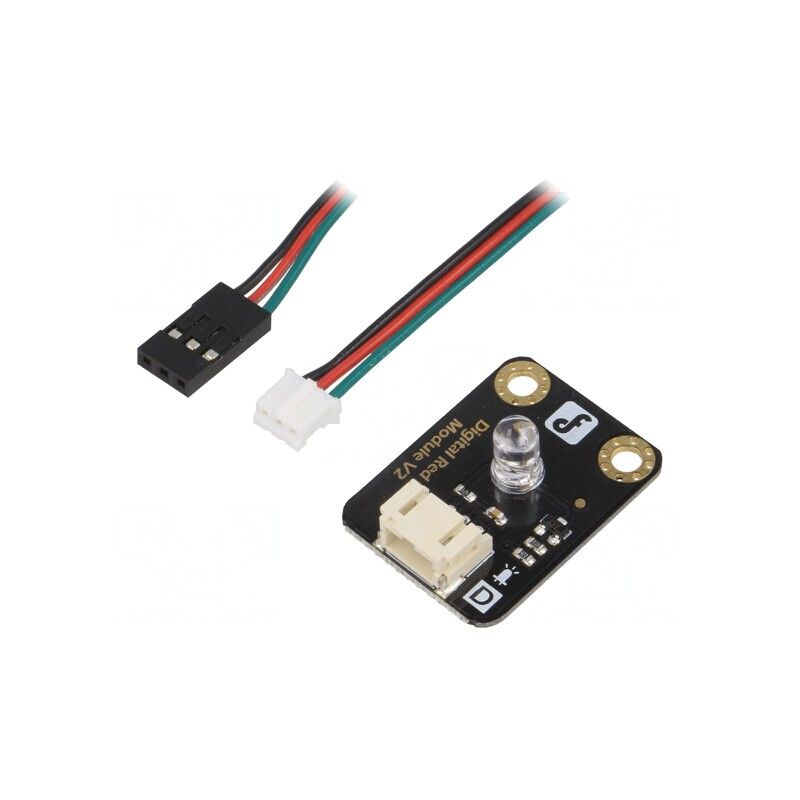 Modul LED Gravity 3,3-5VDC Roșu | Electronic-mag.ro | Componente Electronice