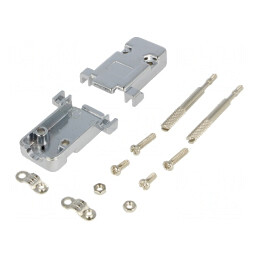 Carcasă pentru conectori D-Sub 9pin și D-Sub HD 15pin | Electronic-mag.ro | Componente Electronice