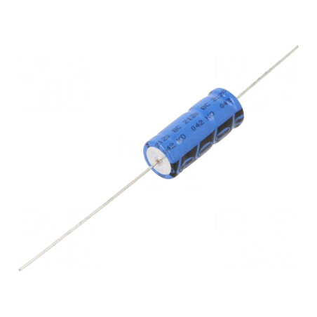 Condensator electrolitic THT 10uF 450VDC 12.5x30mm 20% | Electronic-mag.ro | Componente Electronice