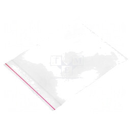 Pungă Fermoar 150x140mm Polietilenă | Electronic-mag.ro | Componente Electronice