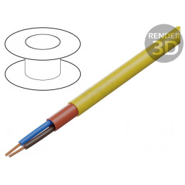 Cablu ÖLFLEX 450 P 2x1mm2 Neecranat 300V/500V Cu Litat | Electronic-mag.ro | Componente Electronice