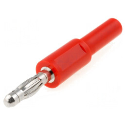Adaptor Banană 4mm la 4mm 10A | Electronic-mag.ro | Componente Electronice