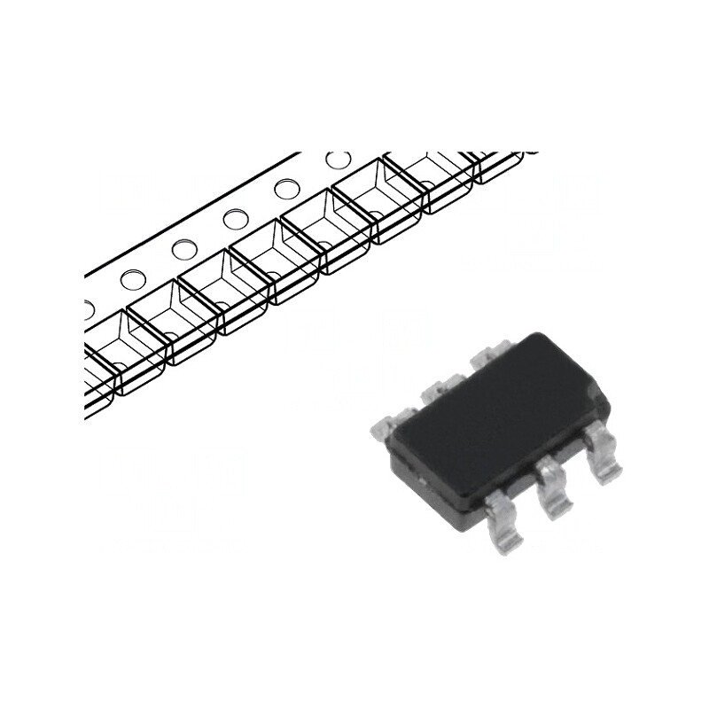 Driver Manager Ventilator SOT23A 25mA 0-5.5V 1 Canal | Electronic-mag.ro | Componente Electronice