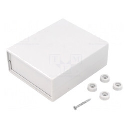Carcasă polistiren gri 90x109x40mm | Electronic-mag.ro | Componente Electronice