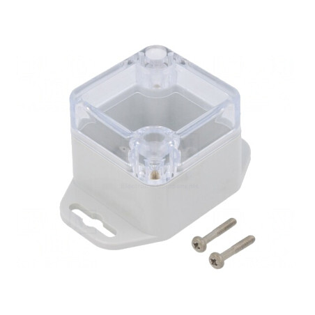 Carcasă Universală ABS Gri 45x45x40mm | Electronic-mag.ro | Componente Electronice
