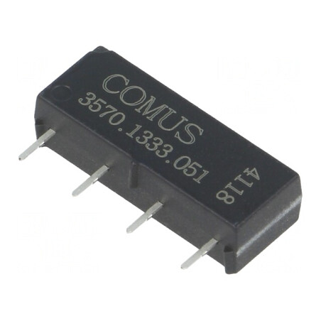 Releu Senzor Reed SPST-NO 5VDC 500mA 200VDC 10W | Electronic-mag.ro | Componente Electronice