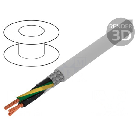 Cablu ÖLFLEX CLASSIC 115 CY 3G1mm2 PVC Gri 300/500V | Electronic-mag.ro | Componente Electronice