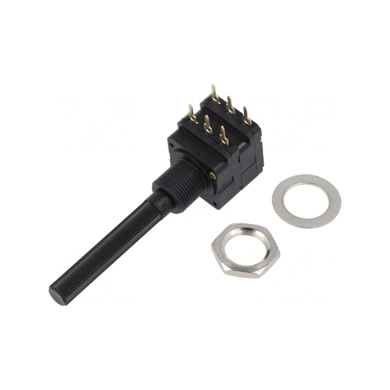 Potenţiometru Stereofonic 500kΩ 200mW THT 6mm | Electronic-mag.ro | Componente Electronice
