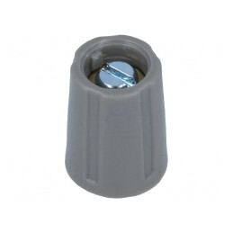 Buton Rotativ Gri 4mm ABS | Electronic-mag.ro | Componente Electronice