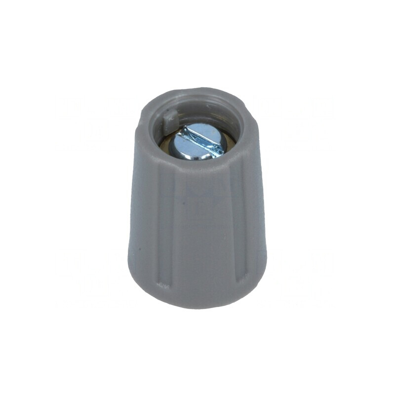 Buton Rotativ Gri 4mm ABS | Electronic-mag.ro | Componente Electronice