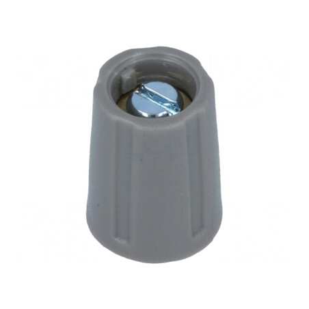 Buton Rotativ Gri 4mm ABS | Electronic-mag.ro | Componente Electronice