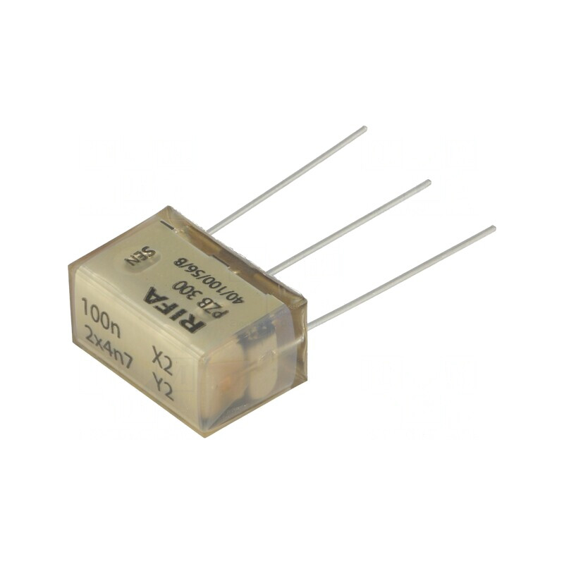 Filtru Anti-Interferențe 100nF 4,7nF THT 12,5x16x24mm | Electronic-mag.ro | Componente Electronice