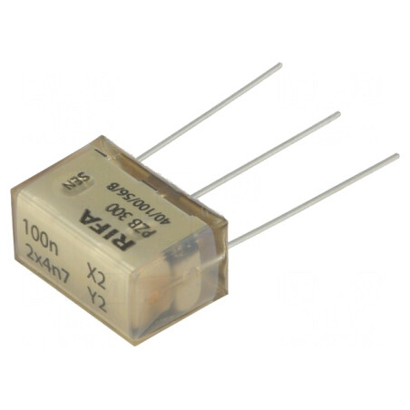 Filtru Anti-Interferențe 100nF 4,7nF THT 12,5x16x24mm | Electronic-mag.ro | Componente Electronice