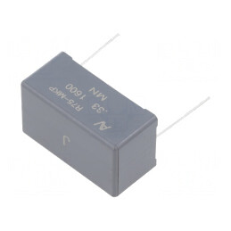 Condensator cu polipropilenă 0,33uF THT | Electronic-mag.ro | Componente Electronice