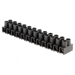 Regletă de conexiuni terminal cu șurub 2,5mm2 400V 24A | Electronic-mag.ro | Componente Electronice