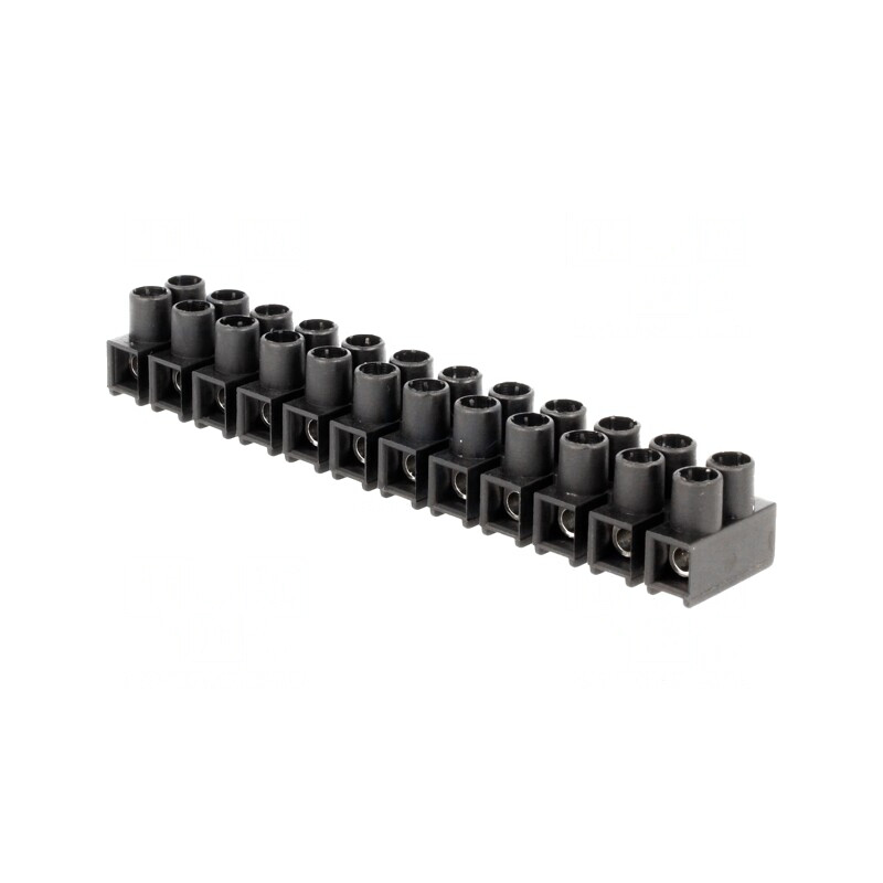 Regletă de conexiuni terminal cu șurub 2,5mm2 400V 24A | Electronic-mag.ro | Componente Electronice