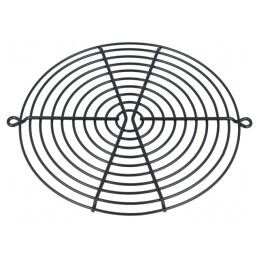 Protecție Metalică Neagră Ø171mm Cu Șurub | Electronic-mag.ro | Componente Electronice