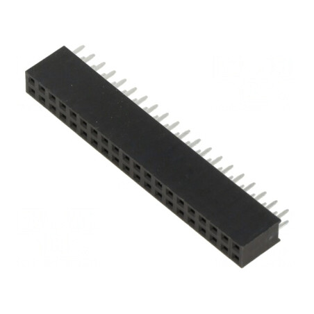 Conector PCB 40 pini 2,54mm THT | Electronic-mag.ro | Componente Electronice