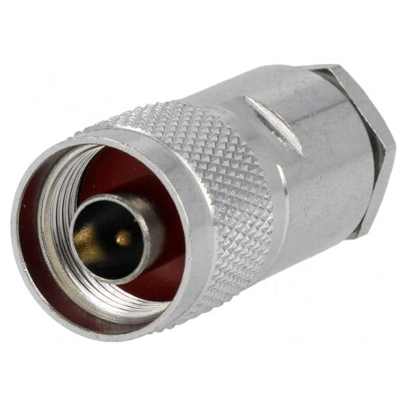 Mufă N tată RG213 11mm Clamp | Electronic-mag.ro | Componente Electronice