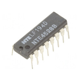 IC: digital; monostabil,multivibrator,resetabil; Ch: 2; IN: 2; CMOS