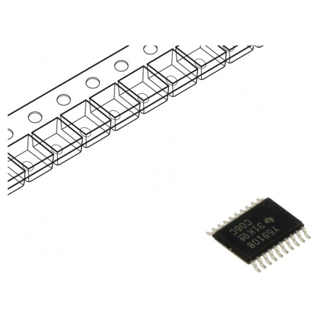 Driver LED 8 Canale 120mA 17V TSSOP20 | Electronic-mag.ro | Componente Electronice
