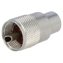 Mufă UHF Tată Drept RG11 pe Cablu | Electronic-mag.ro | Componente Electronice