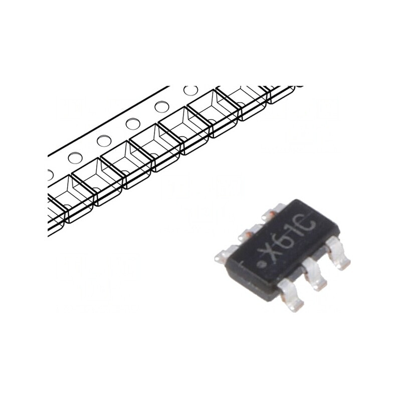 Convertor Digital-Analogic 12-bit 2.7-5.5V TSOT23-6 | Electronic-mag.ro | Componente Electronice
