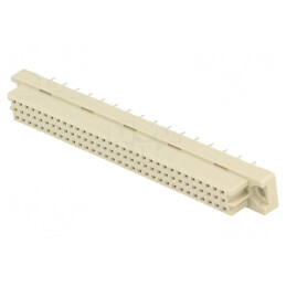 Mufă DIN 41612 Tip C Mamă 32 PIN THT Drept L4mm | Electronic-mag.ro | Componente Electronice