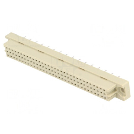 Mufă DIN 41612 Tip C Mamă 32 PIN THT Drept L4mm | Electronic-mag.ro | Componente Electronice