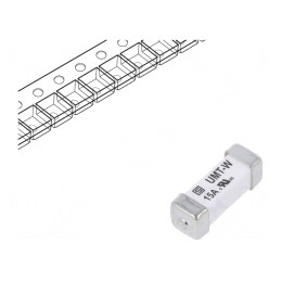 Siguranţă: siguranţă; întârziere; 15A; 125VAC; 125VDC; SMD; cupru