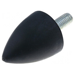 Atenuator de Vibrații M8 30mm Guma 36mm 186N | Electronic-mag.ro | Componente Electronice