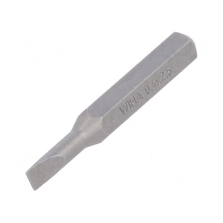 Capăt de șurubelniță plată 2,5x0,4mm 28mm MICRO | Electronic-mag.ro | Componente Electronice