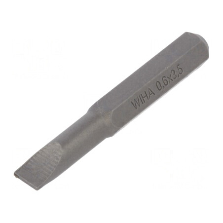 Capăt de şurubelniţă plată 3,5x0,6mm 28mm | Electronic-mag.ro | Componente Electronice