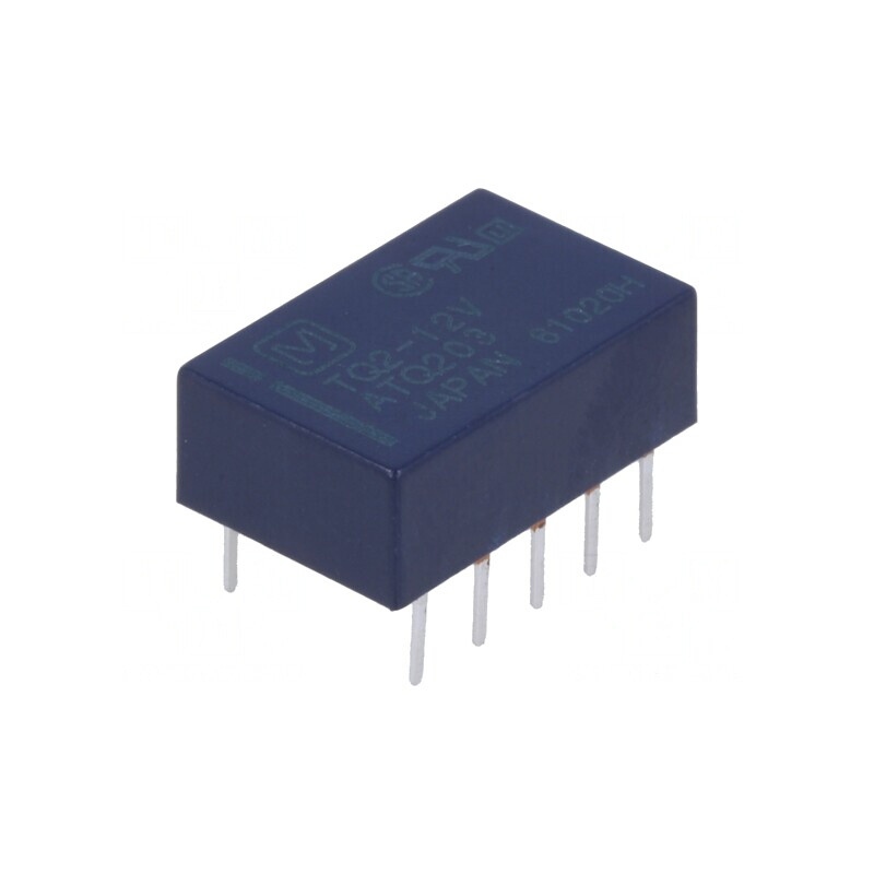 Releu Electromagnetic DPDT 12VDC 2A | Electronic-mag.ro | Componente Electronice