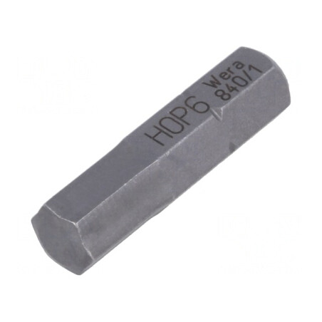 Capăt șurubelniță imbus HEX 6mm 25mm | Electronic-mag.ro | Componente Electronice