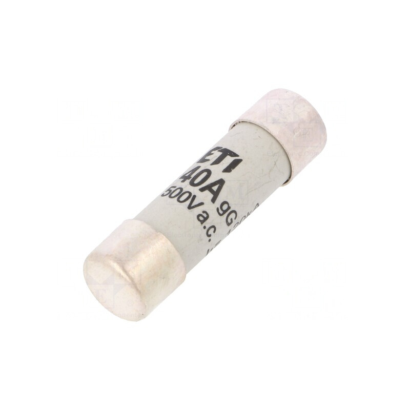 Siguranță cilindrică industrială gG 40A 500VAC | Electronic-mag.ro | Componente Electronice