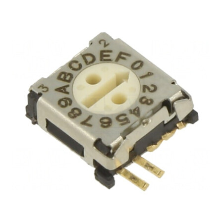 Întrerupător codificare DEC/BCD SMT 16 Poz. | Electronic-mag.ro | Componente Electronice