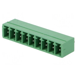 Regletă de Conexiuni Deconectabilă 3,81mm 9 Piste Drept Tată | Electronic-mag.ro | Componente Electronice