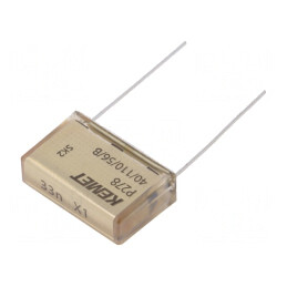 Condensator de Hârtie X1 33nF 480VAC THT 22,5mm ±20% | Electronic-mag.ro | Componente Electronice